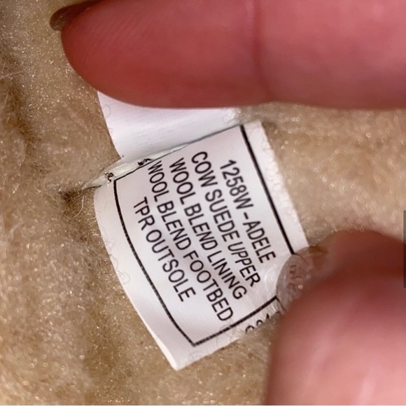 Bearpaw Adele Hickory Braided Brown Tan Suede Wool Lined Snow Winter Boots 6 NWT - Picture 11 of 17